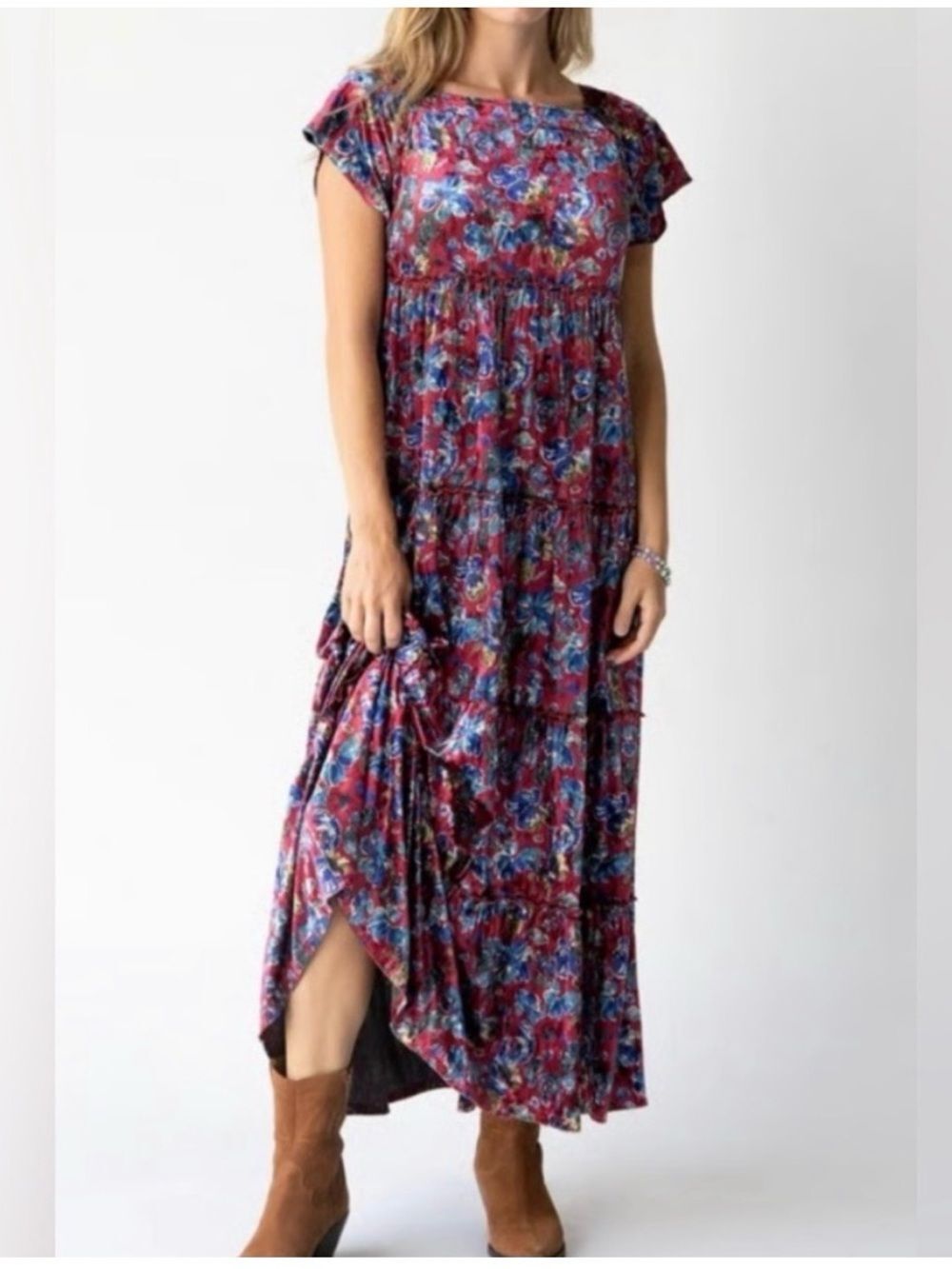Natural Life Berkley Velvet Maxi Dress